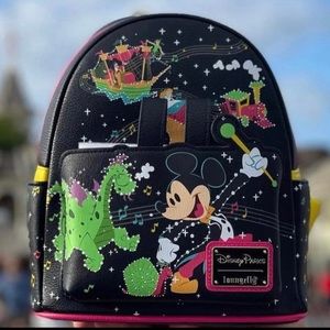 Loungefly magic kingdoms electrical parade NWT